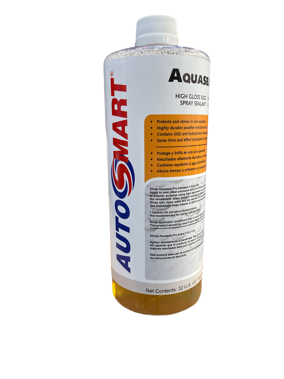 Aquaseal Pro - Si02 Foaming Sealant Concentrate 1qt – Autosmart America